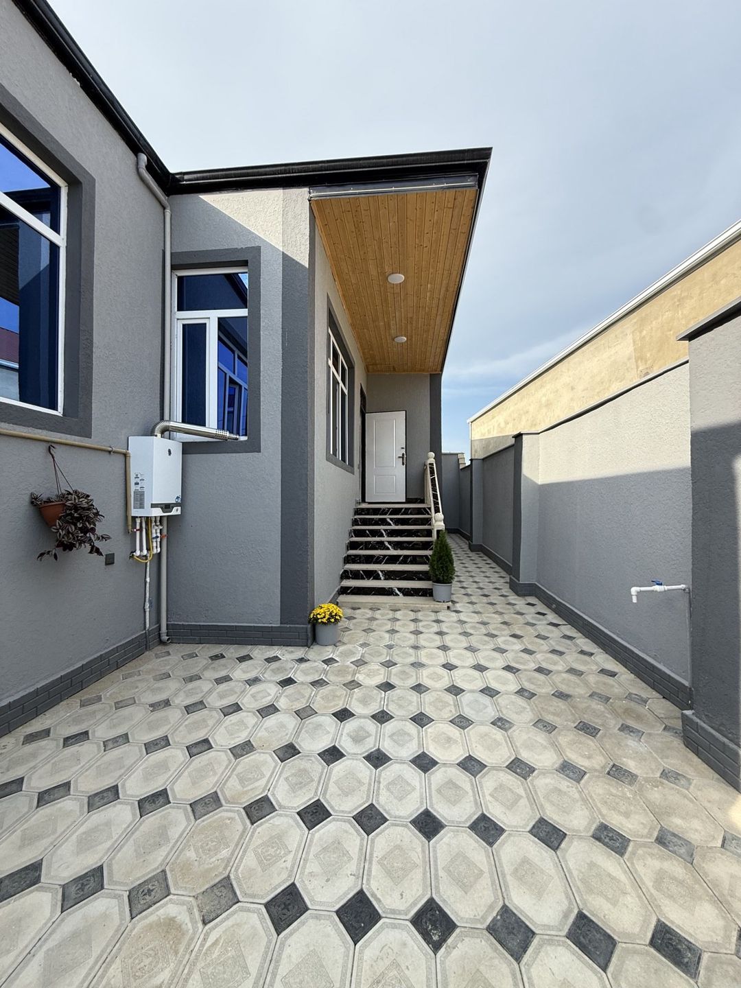 Satılır 3 otaqlı həyət evi/bağ evi 90 m² — Ev, villa, Bakı (2)