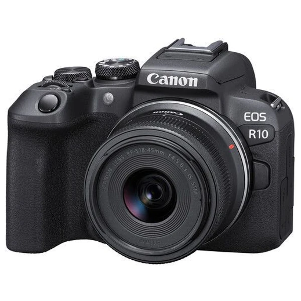 Canon EOS R10 Black + RF-S 18-45mm 5331C047AA — Bakı