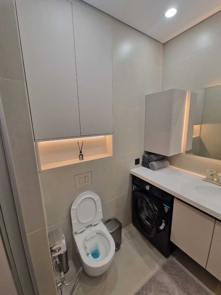 İcarəyə verilir 1 otaqlı yeni tikili 57 m² — Mənzil, Bakı (9)