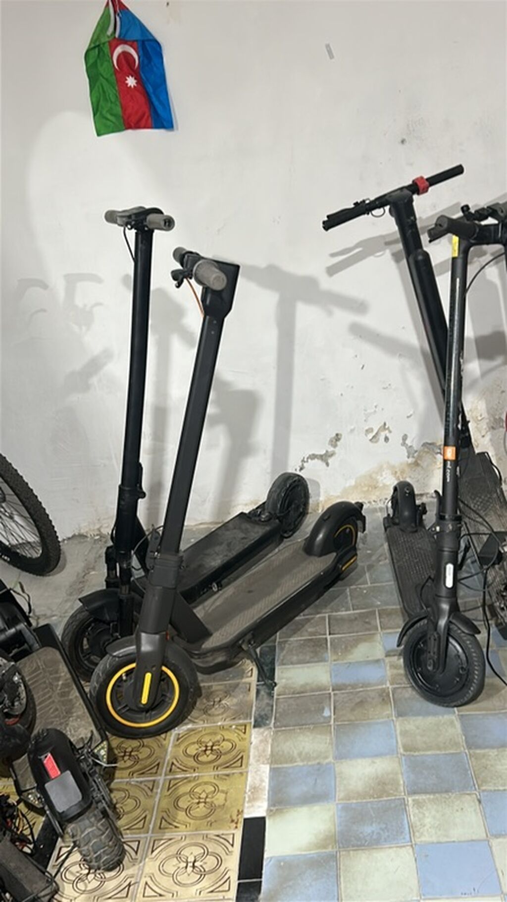 120-130kg daşıylr 2təkər bezkamer oturacaq üstündə hədiyyə oturacaq — Skuterlər, Bakı (2)