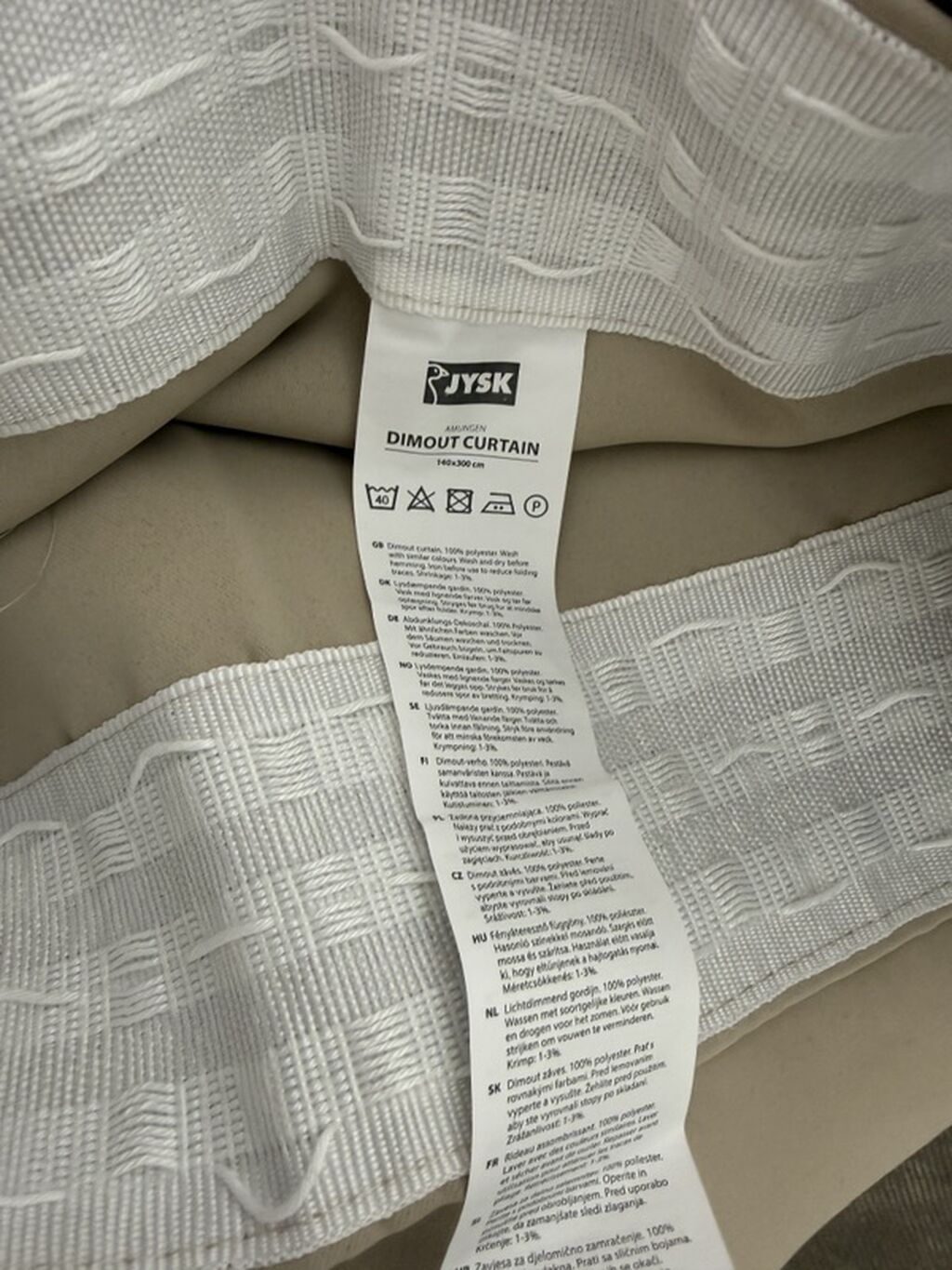 Jysk “Amungen” Dimout pərdə - Növ: Dimout pərdə (işığı əhəmiyyətli — Pərdələr, kornişlər, jalüzilər, Bakı (4)