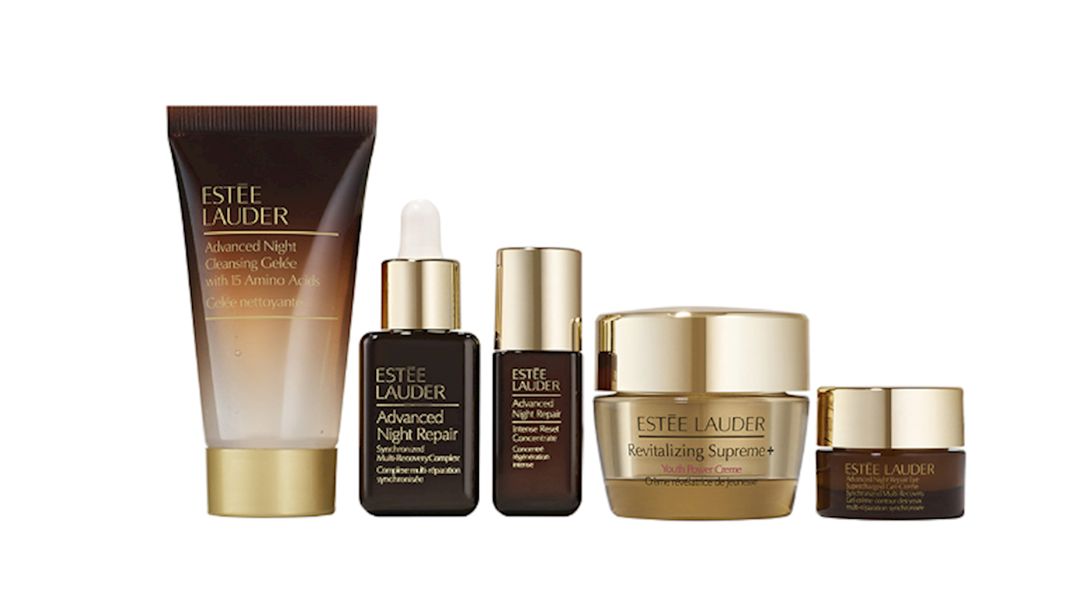 Dəri qulluğu üçün dəst Estee Lauder Advanced Night Repair (təmizləyici gel 30 ml + zərdab 5 ml + zərdab 15 ml + krem 15 ml + göz ətrafı dərisi üçün gel-krem 5 ml) — Mallar, Bakı (2)