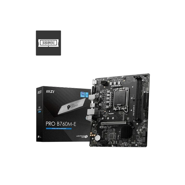MSI PRO B760M-E DDR5 Motherboard — Mallar, Bakı