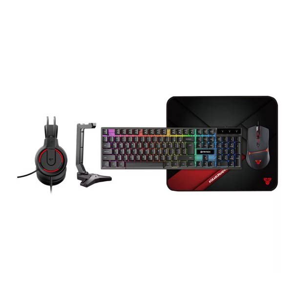 Fantech P51 Power Bundle 5 IN 1 Gaming Set Combo Black Wired — Mallar, Bakı