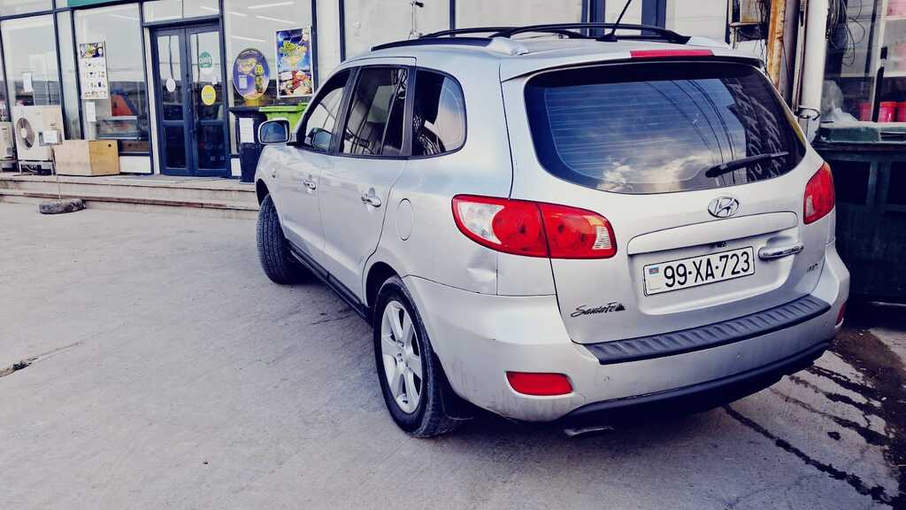 Hyundai Santa Fe, 2.0 L, 2008 il, 350 000 km 99-XA-723 — Avtomobillər, Bakı (2)