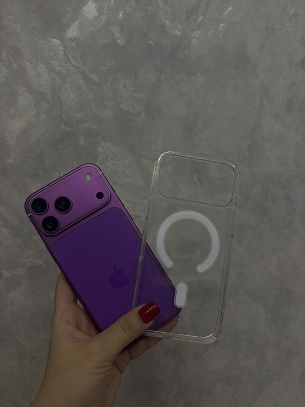 IPhone 14, Deep Purple, Face ID — Apple iPhone, Bakı (2)