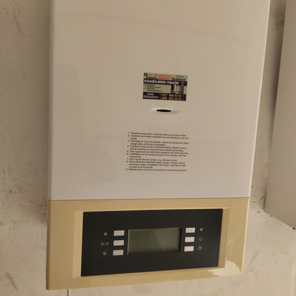 Kombi 28 kw Zemanetle kombi tam ideal vəziyyətdədir — Kombilər, Bakı