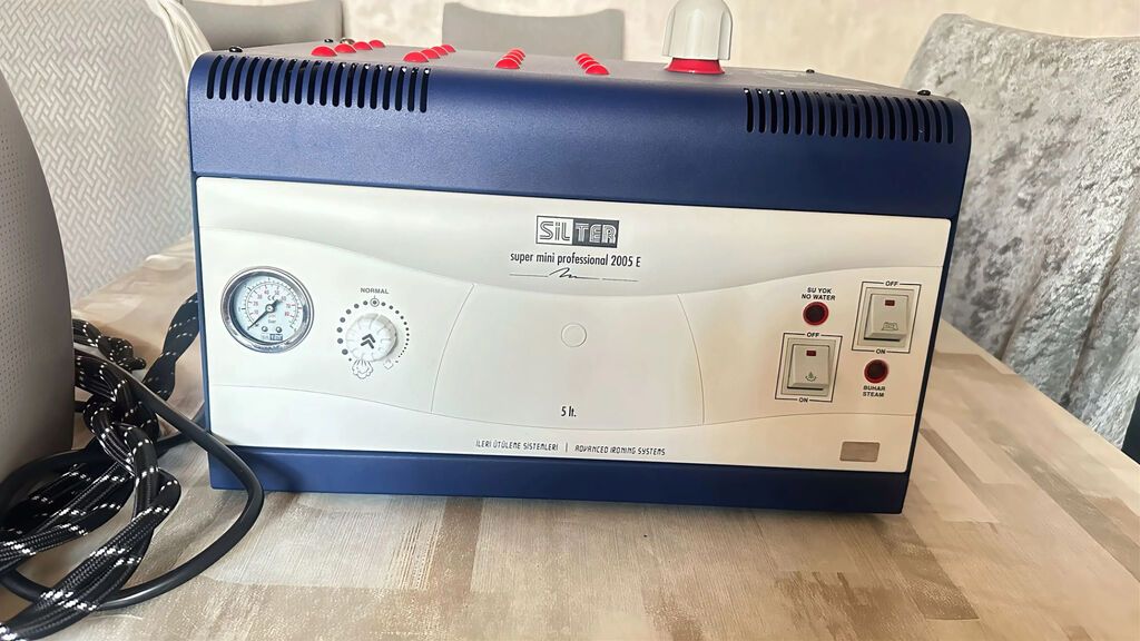 Silter Super Mini 2005 E – peşəkar buxarlı ütü sistemi Dərzilər — Ütü, Bakı (8)