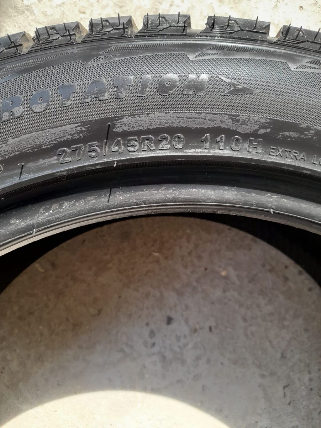 275/45 R20 110H qış təkəri - Ölçü: 275/45R20 - Yük/sürət indeksi — Şinlər, Sumqayıt (2)