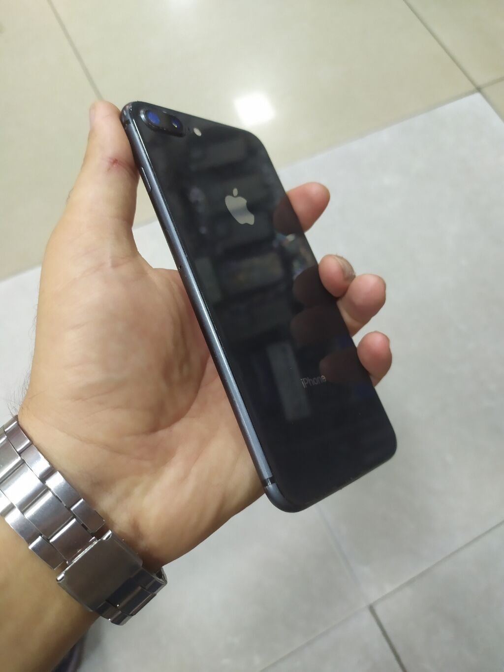 IPhone 8 Plus, 64 GB, Qara, Barmaq izi — Apple iPhone, Masazır (5)