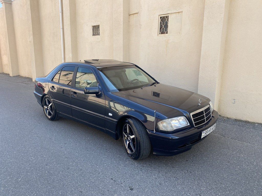 Mercedes C 200, 2.0 L, 1999 il, 362 969 km 99-HX-638 — Avtomobillər, Bakı (3)