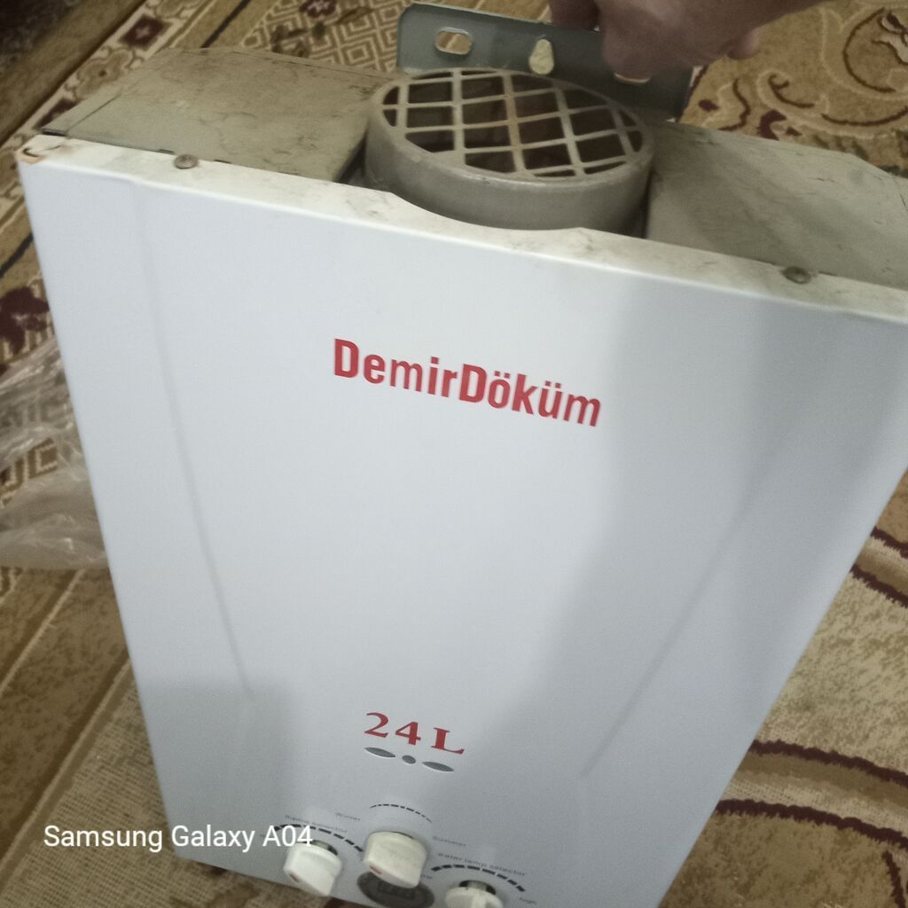 DemirDöküm qazla işləyən su qızdırıcısı – 24L - Tutum: 24 litr/dəqiqə — Su qızdırıcılar, Bakı (8)