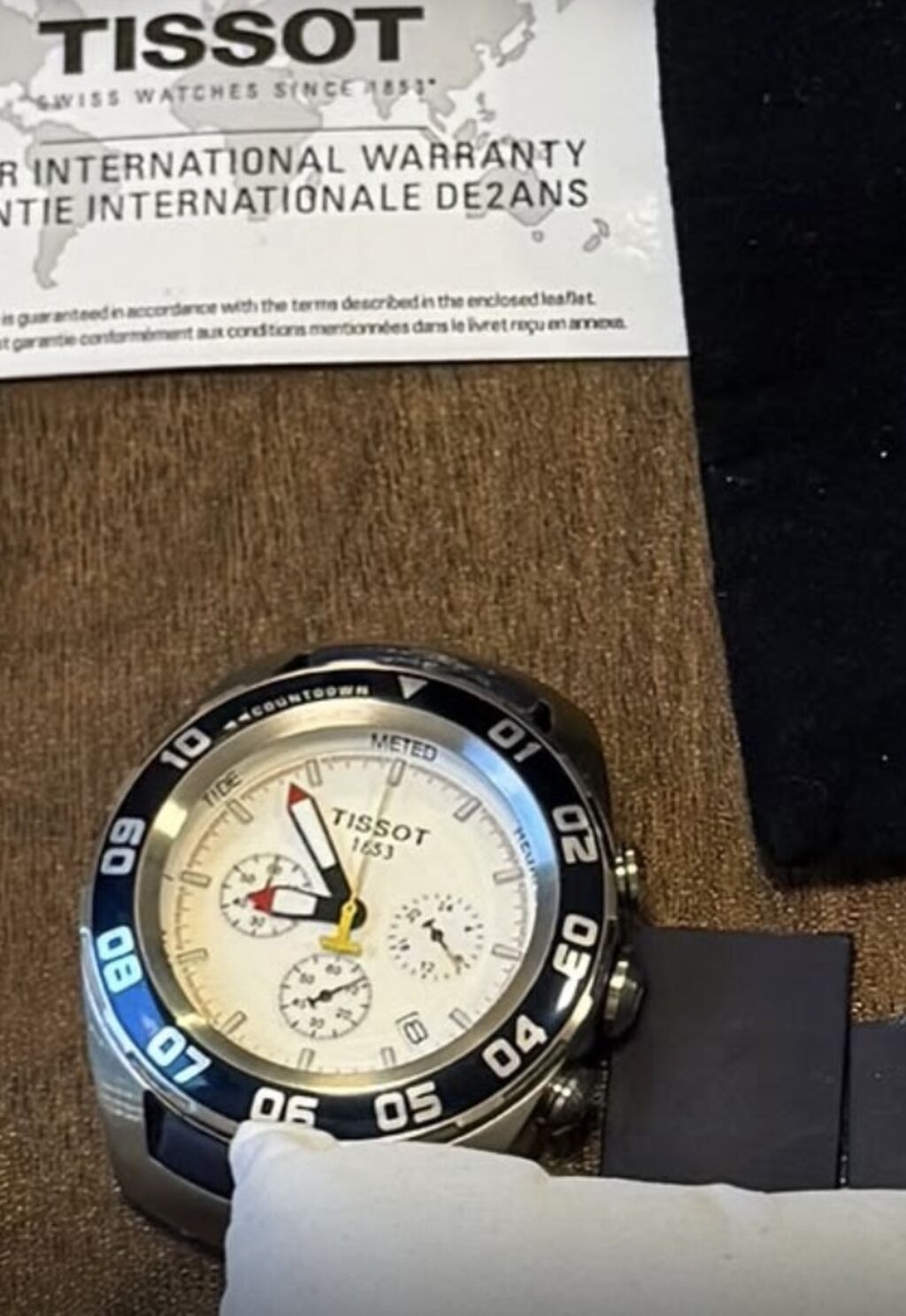 Tissot Sailing-Touch (T056) kişi qol saatı Sadece remeni qırılıb — Qol saatları, Masazır (3)