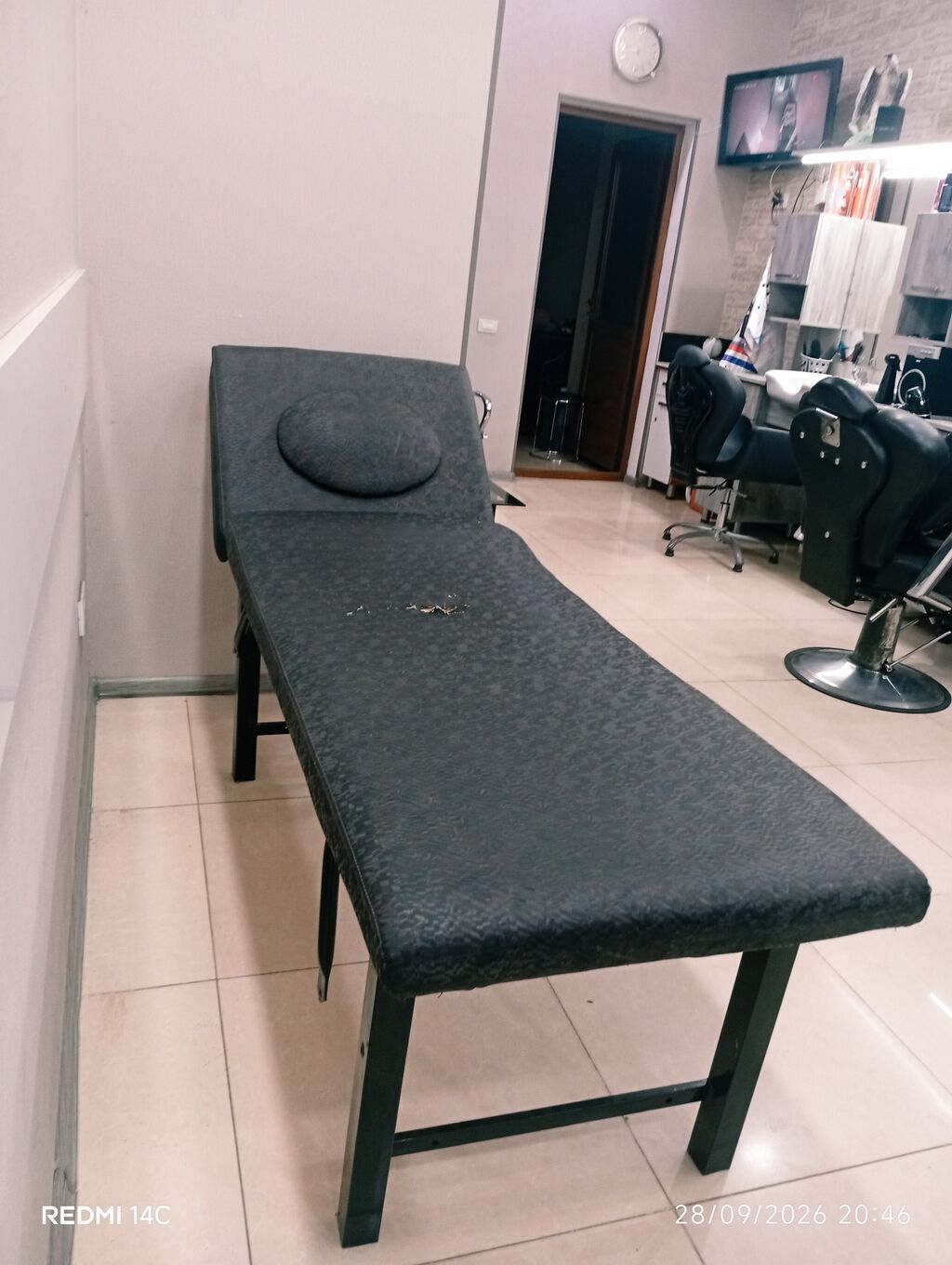 Tənzimlənən başlıq hissəli masaj/kosmetologiya çarpayısı - İstifadə — Mebel, Bakı