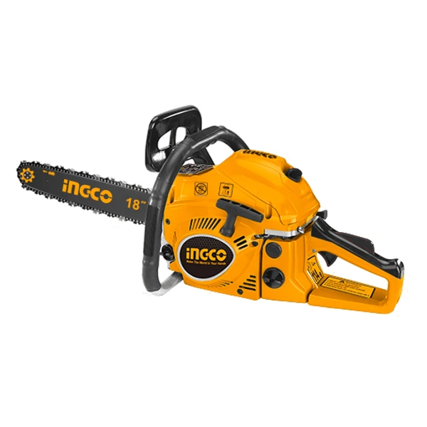 Ingco ağac kəsən mişar 445MM 1.8KW benzinli GCS5451811 — OnMaster — Təmir və tikinti