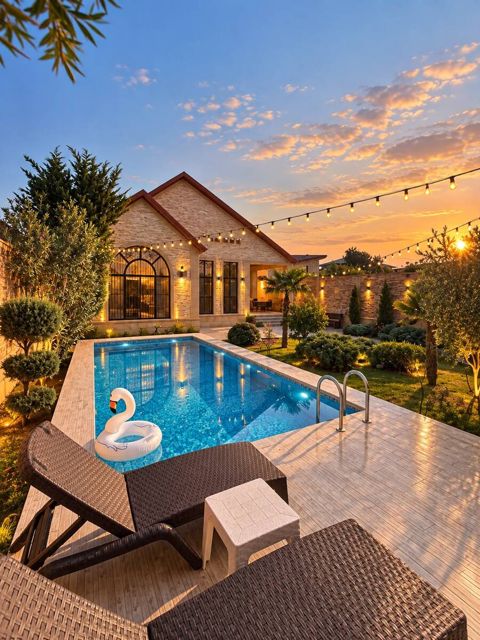 Satılır 5 otaqlı həyət evi/bağ evi 250 m² — Bakı