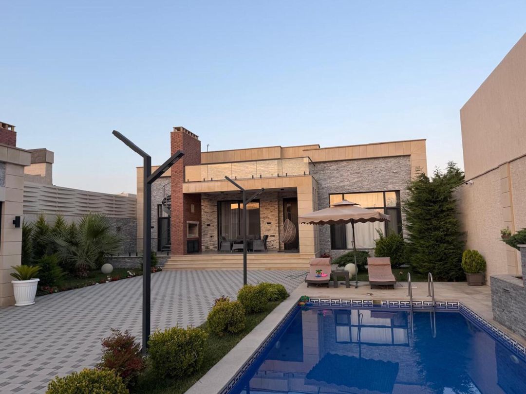 Satılır 6 otaqlı həyət evi/bağ evi 280 m² — Ev, villa, Bakı (2)