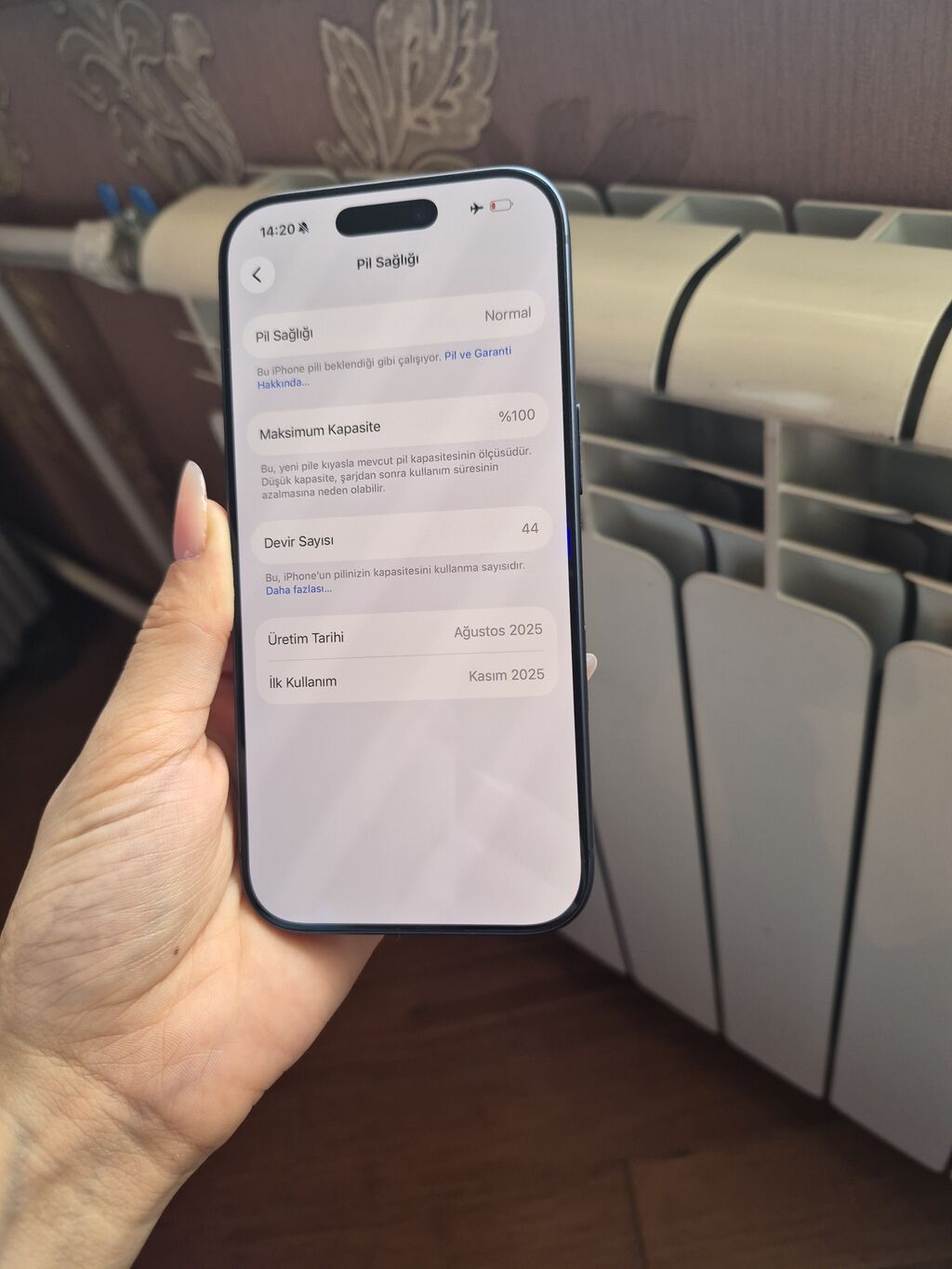 IPhone 17 Pro, 256 GB, Mavi, Face ID — Apple iPhone, Bakı (3)