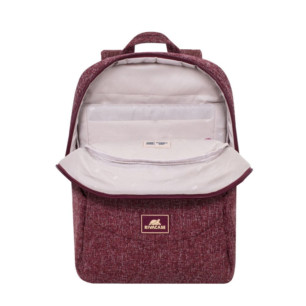 Bel çantası 13.3 Rıvacase 7923 Burgundy red — Mallar, Bakı (4)