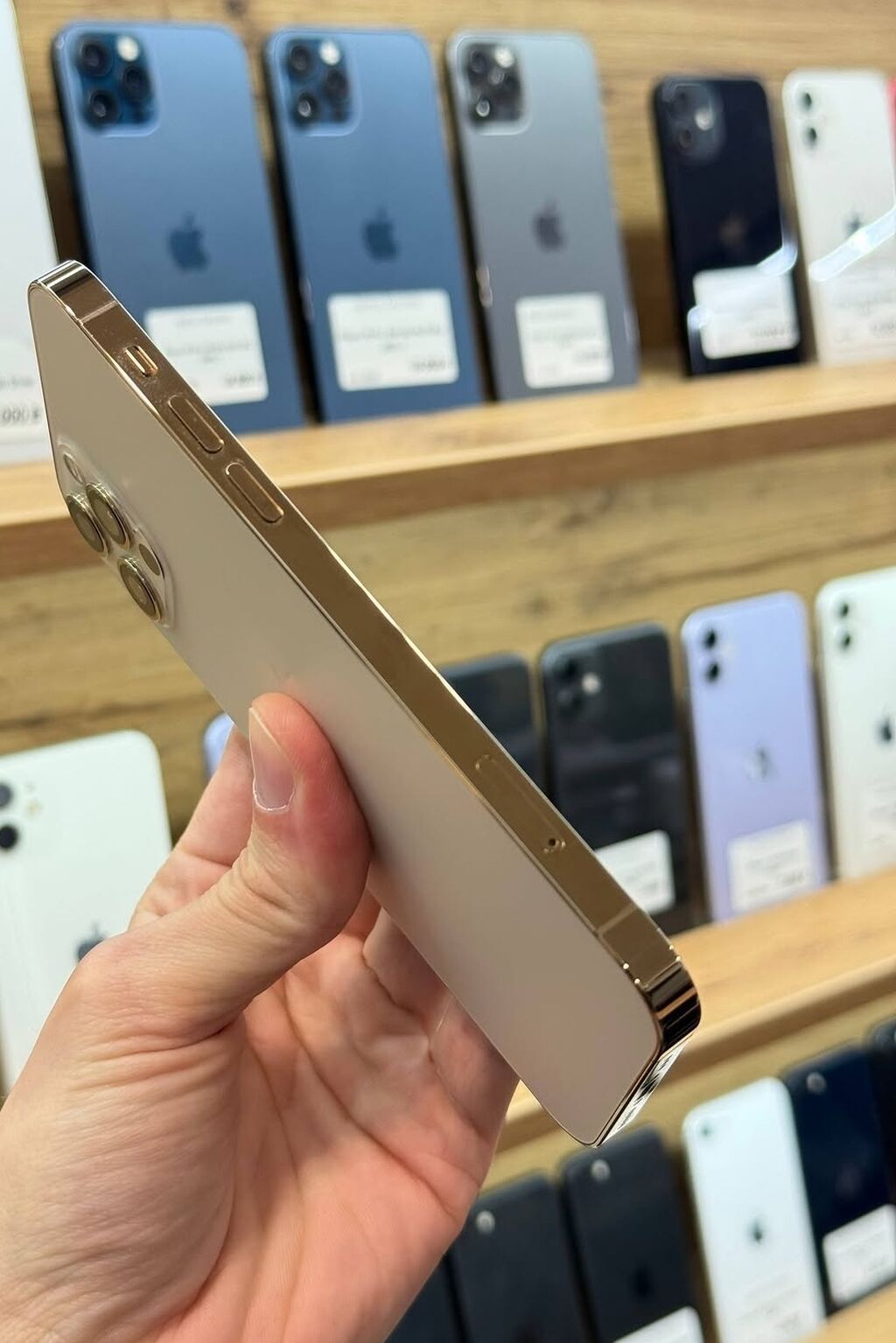 IPhone 12 Pro, 128 GB, Qızılı, Zəmanət, Simsiz şarj, Face ID — Apple iPhone, Digah (2)