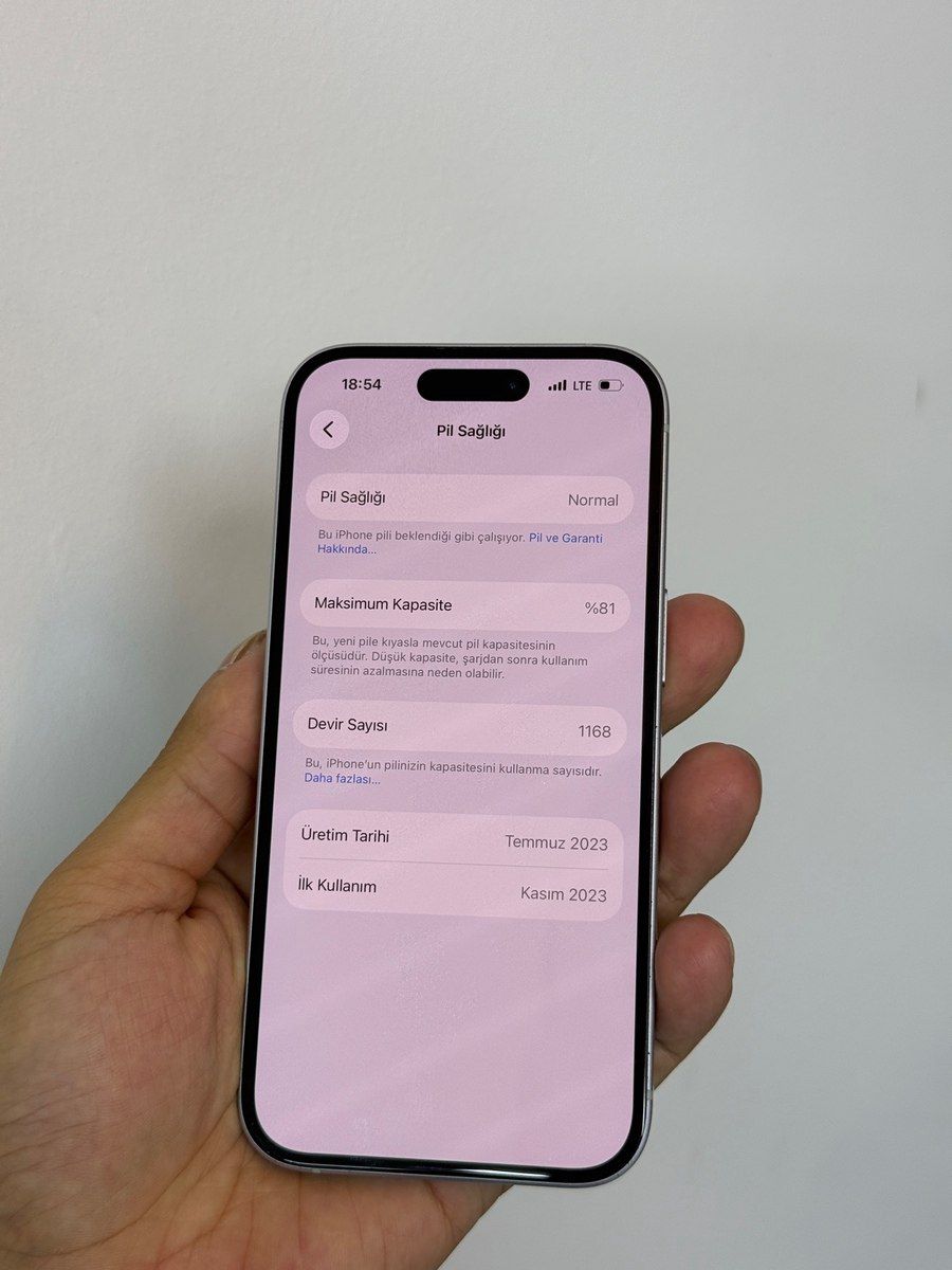 Apple iPhone 15 Blue 128GB/6GB — Smartfonlar, Bakı (9)