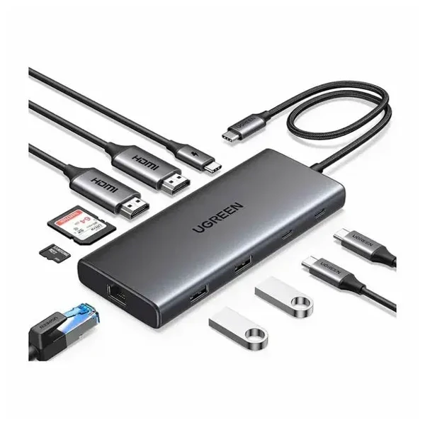Ugreen CM639 10-in-1 USB C Hub 45380 — Mallar, Bakı