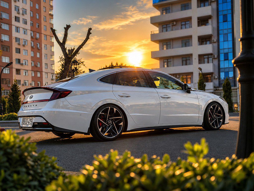 Hyundai Sonata, 2.0 L, 1.62 kWh, 2023 il, 120 000 km — Avtomobillər, Bakı (4)