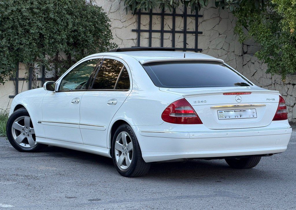 Mercedes E 240, 2.6 L, 2003 il, 310 000 km — Avtomobillər, Bakı (10)