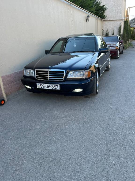 Mercedes C 180, 1.8 L, 1999 il, 3 670 002 km 99-GH-857 — Avtomobillər, Bakı