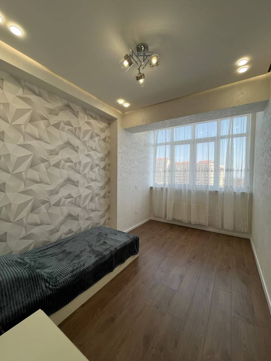 İcarəyə verilir 3 otaqlı yeni tikili 105 m² — Mənzil, Bakı (10)
