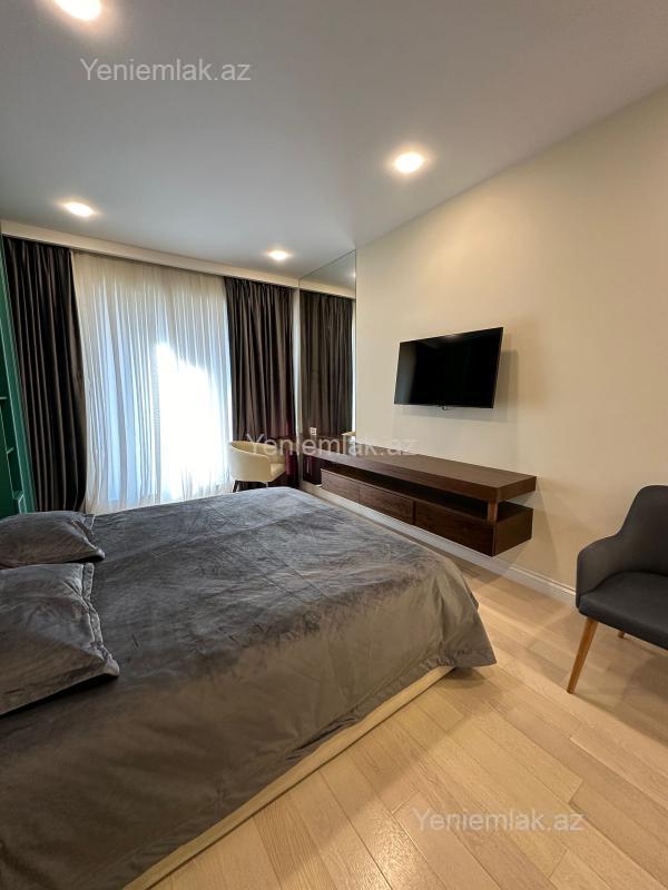 Kirayə 3 otaqlı Bina evi menzil (Yeni tikili), 185 m², Səbail rayonu — Mənzil, Bakı (6)