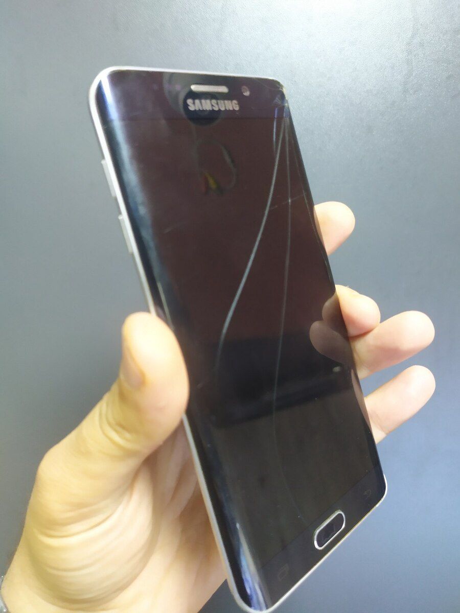 Samsung Galaxy S6 edge+ Black Sapphire 32GB/4GB — Smartfonlar, Bakı (2)