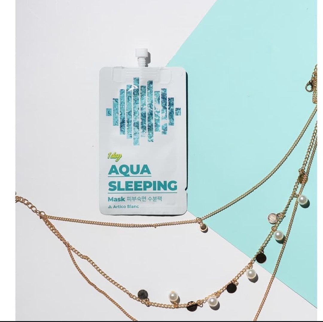 Üz maskası No Brand Aqua Sleeping, 15 ml — Mallar, Bakı (2)