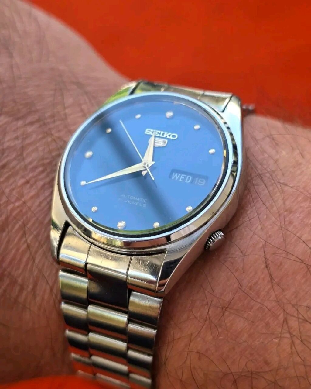 Seiko 5 avtomatik qol saatı - Brend/model: Seiko 5 - Mexanizm — Qol saatları, Bərdə (6)