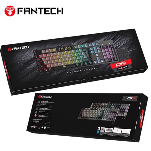 Fantech Atom104 MK886 V2 Black Mechanical Gaming Keyboard — Bakı