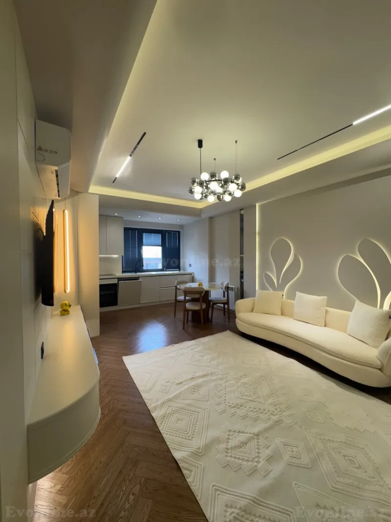 Satılır 2 otaqlı Mənzil Yeni tikili 68 m² Bakı, Xətai r., Xətai m., Ağ şəhər — Mənzil, Bakı (2)