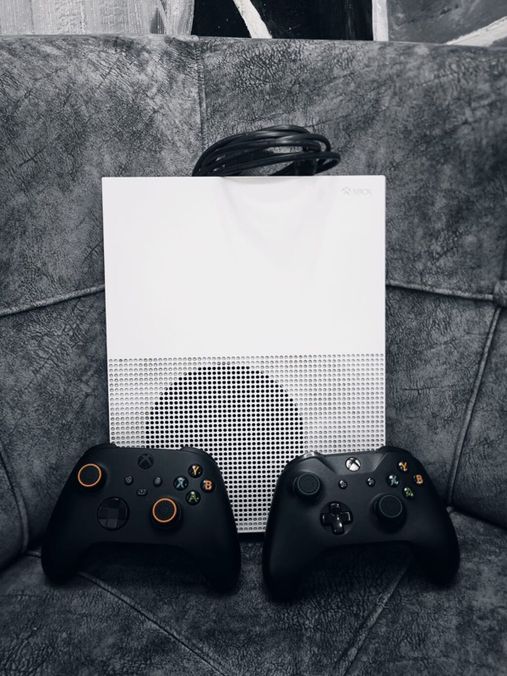 Xbox One S oyun konsolu paketi - Rəng: ağ (korpusu ventilyasiya — Oyun konsolları, Bakı (2)