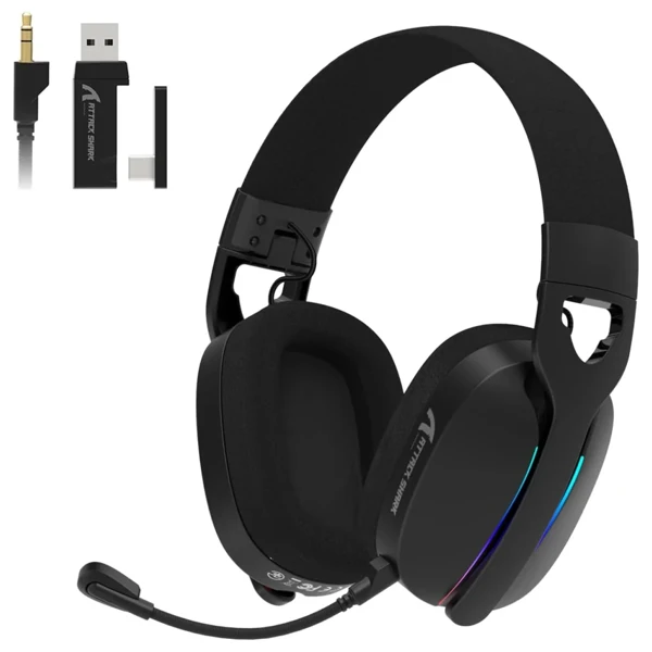 Attack Shark L90 TriMode Wireless Black Headset — Mallar, Bakı