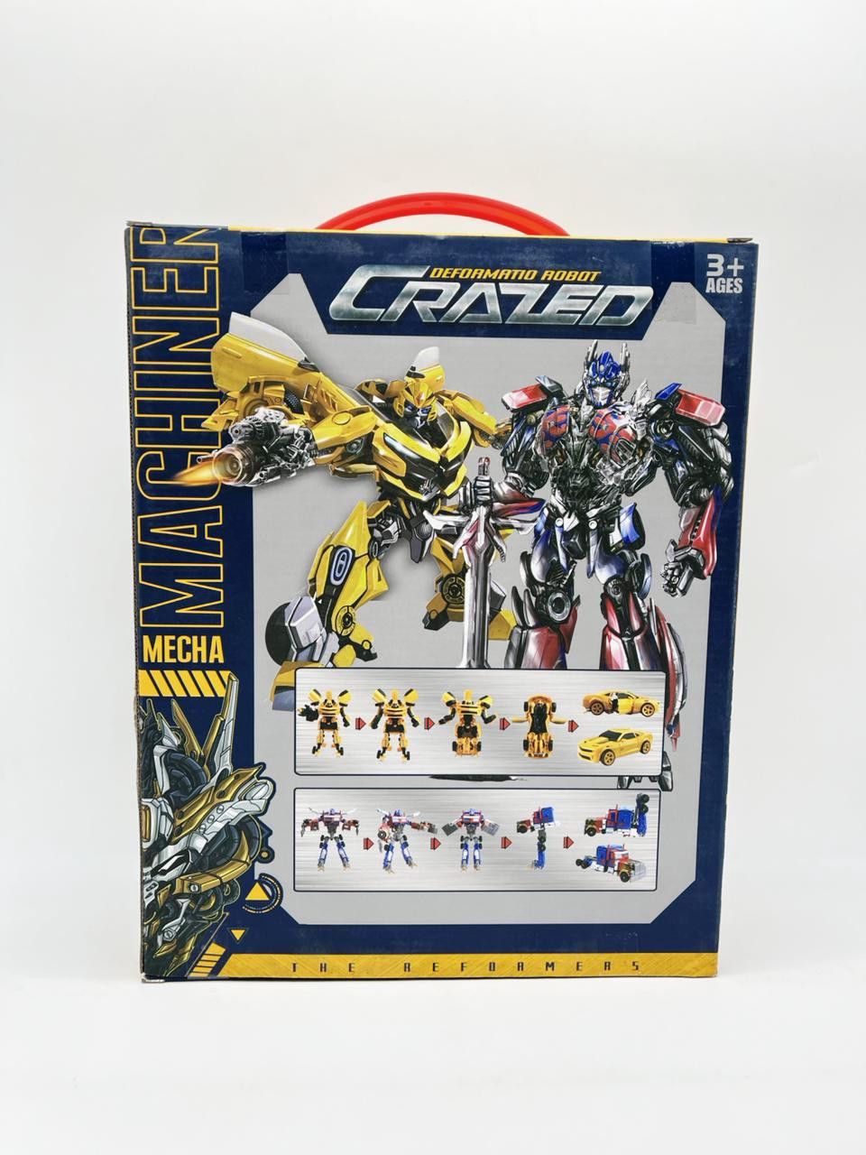 Robot-transformer Mecha Pioneer Deformation Robot, 3 yaş — Mallar, Bakı (2)