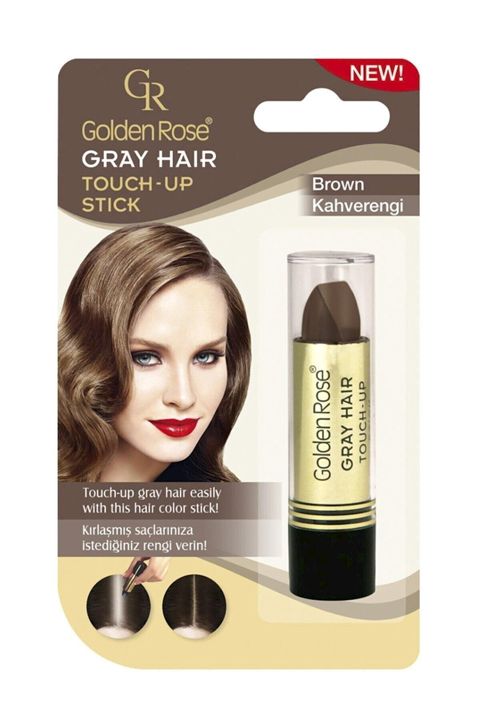 Saç üçün tonlaşdırıcı stik Golden Rose Gray Hair Touch-up 05 Brown 5.2 q — Bakı