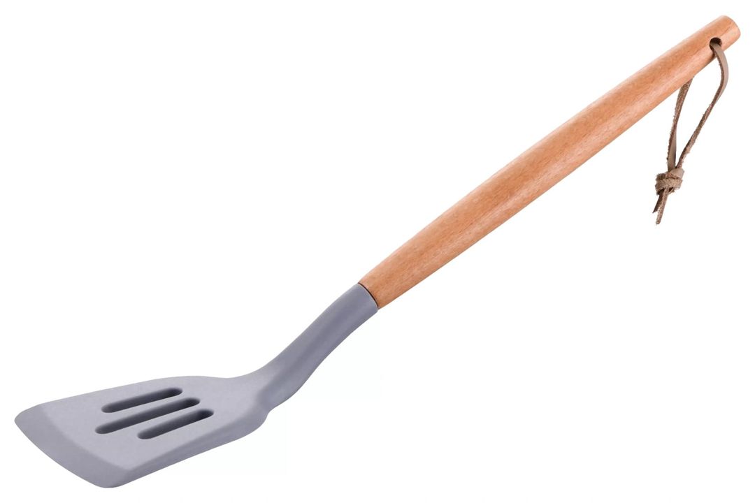 Kürəkcik Ardesto Midori AR3016GB, 32.3x8sm, Material: silikon, taxta, Rəng: qəhvəyi - AR3016GB — Mallar, Bakı (2)