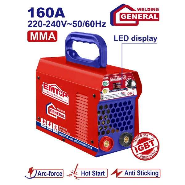 Inverter MMA welding machine EWDEM16501 — OnMaster — Repair & Construction