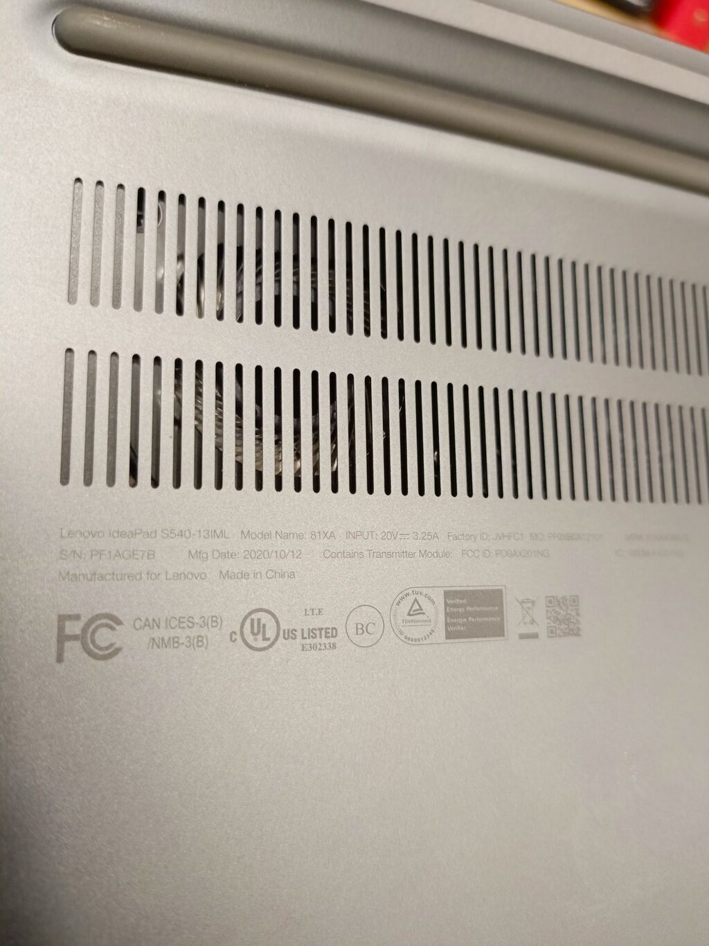 Lenovo IdeaPad S540-13IML ultrabook - Model: 81XA (IdeaPad — Lenovo, Bakı (3)