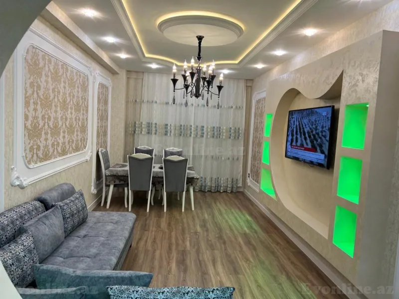 Satılır 2 otaqlı Mənzil Köhnə tikili 75 m² Bakı, Nəsimi r., Memar Əcəmi m., 4-cü mikrorayon — Bakı