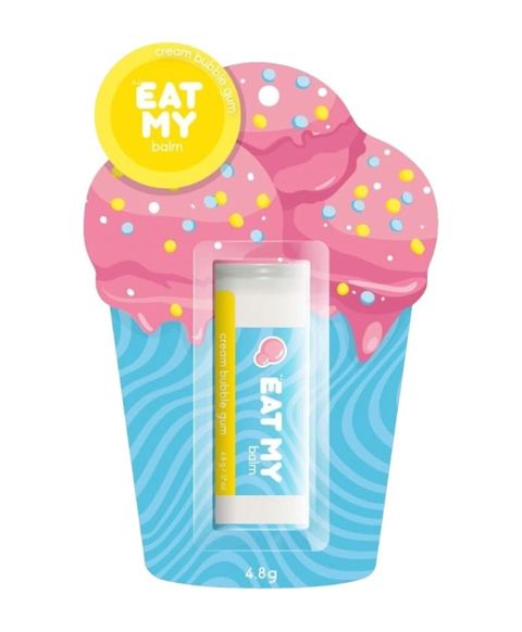 Dodaq balzamı Eat My Balm Cream Bubble Gum, 4.8 q — Bakı