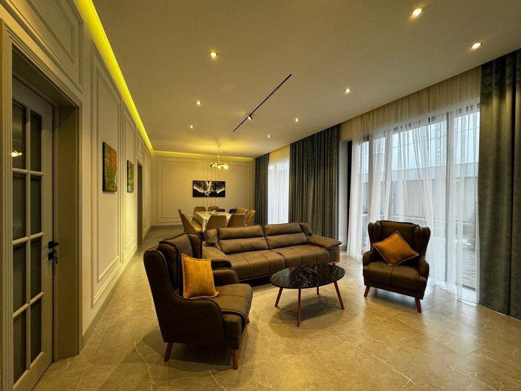 İcarəyə verilir 5 otaqlı həyət evi/bağ evi 400 m² — Ev, villa, Bakı (4)
