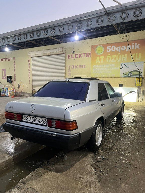 Mercedes 190, 2.0 L, 1991 il, 224 280 km 99-OR-428 — Avtomobillər, Salyan (4)