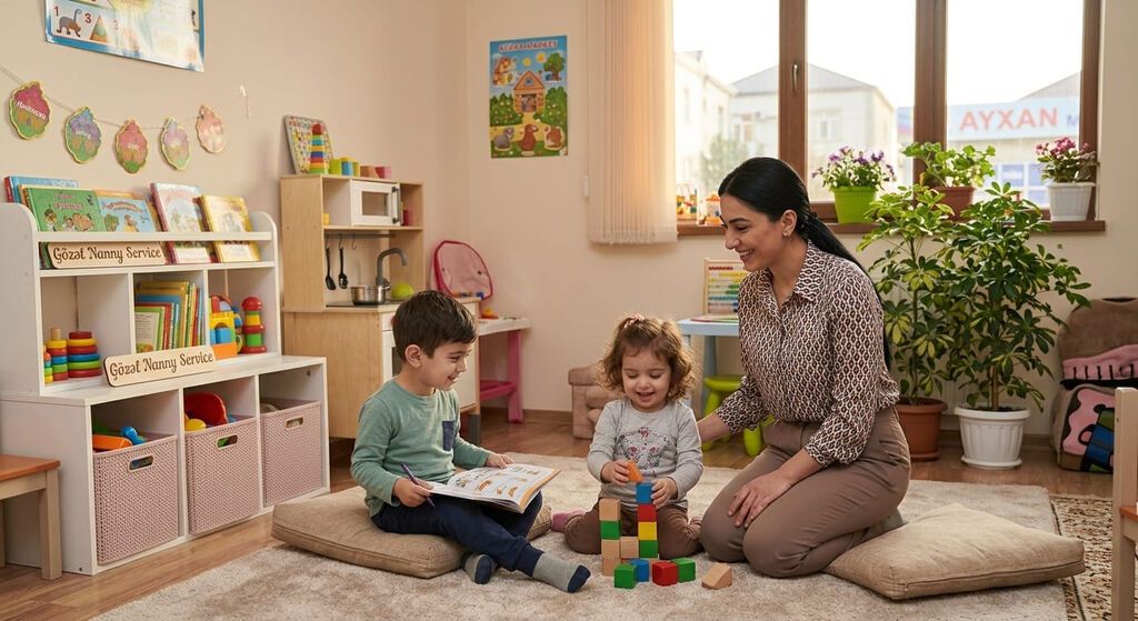 Dayə Xidməti (1–7 Yaş) Uşağınız üçün sevgi dolu, təhlükəsiz və — Nyanya, upa, Bakı