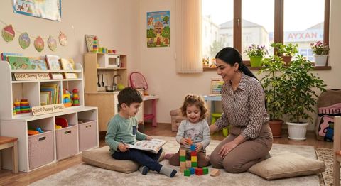 Dayə Xidməti (1–7 Yaş) Uşağınız üçün sevgi dolu, təhlükəsiz və — Bakı