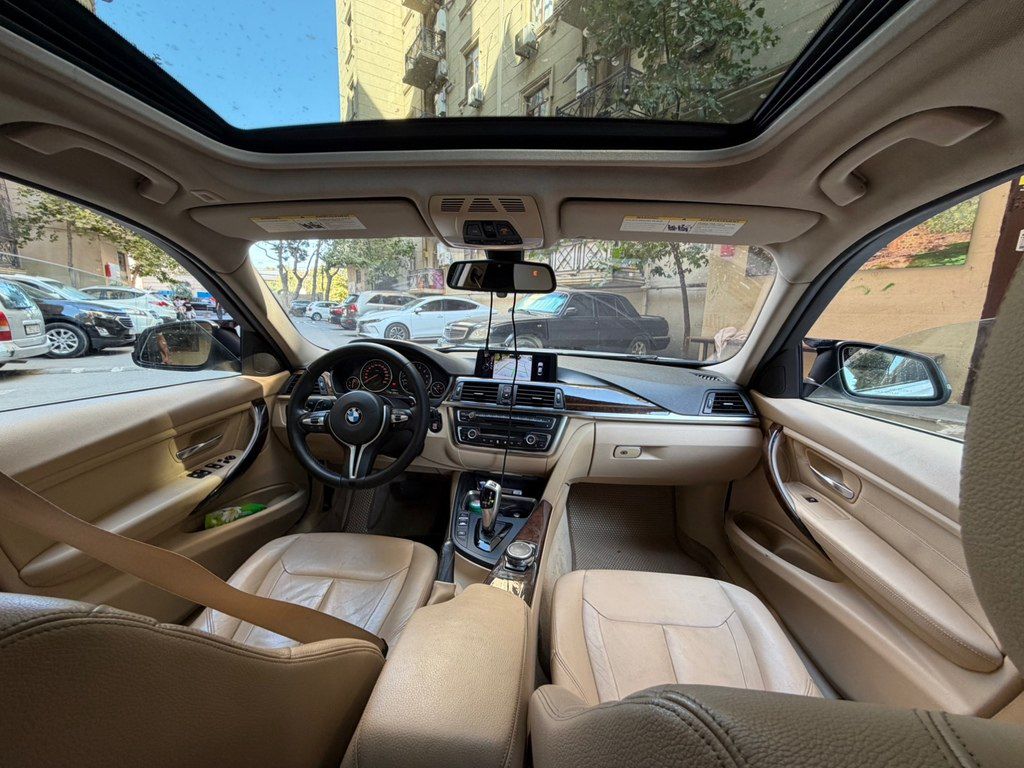 BMW 330, 2.0 L, 2015 il, 236 100 km — Avtomobillər, Bakı (10)